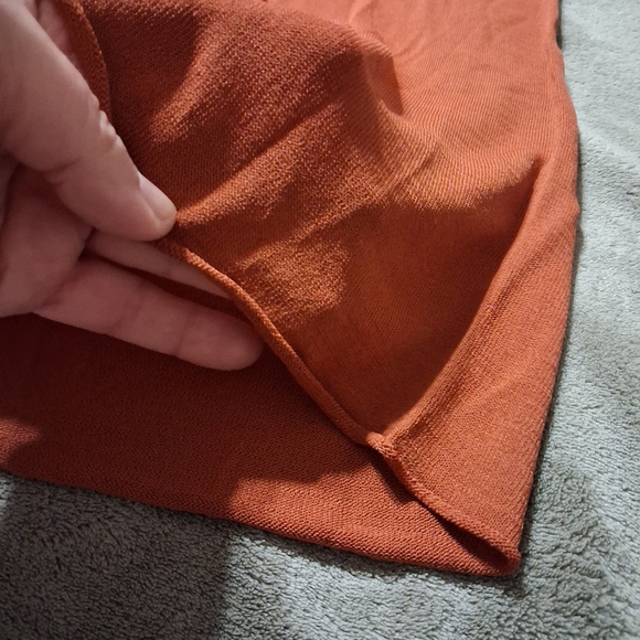 NEW! Zara Rust Stretch Sheer Swim Coverup Beach Pants S NWT! $23 - Picture 2 of 5